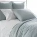 Silken Solid Robin's Egg Blue Duvet Cover Full/Queen