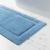 Classic French Blue Bath Rug Medium