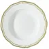 Polka Gold French Rim Soup Plate Round 9.1 in.