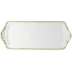 Polka Gold Long Cake Serving Plate 40.5 in. x 16.9 in.