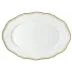 Polka Gold Oval Dish/Platter 39" x 28"