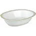 Polka Gold Open Vegetable Dish 9.8 x 7.7 x 2.6 in.