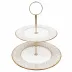 Princess Gold 2-Tier Cookie / Chocolate Stand