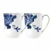 Emperor Flower Mug, Set Of 2