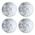 Cuenca Canape Plate, Set Of 4