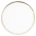 Gem Cut Gold Charger Plate