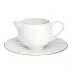 Gem Cut Gold Gravy Boat & Saucer (Special Order)