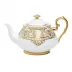 Carlsbad Queen White Teapot