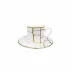 Alligator Gold Espresso Cup&Saucer (Special Order)