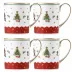 My Noel Mug, Set Of 4