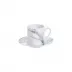 Marble Venice Fog Espresso Cup & Saucer