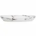 Marble Venice Fog 16" Deep Oval Platter