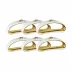 Diana Gold Napkin Ring, Set Of 6