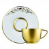Diana Gold Tea Cup & Saucer 7 in