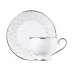 Princess Platinum Tea Cup & Saucer