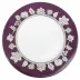 Pavo Silver Charger Plate