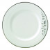 Diana Black Dinner Plate (Crystal) 10.5 in