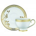 Golden Leaves Gold Tea Cup & Saucer 6.2 in