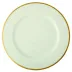 Comet Gold Round Platter/Charger Plate 12 in