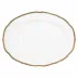 Antique Gold 14" Oval Platter