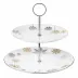 Winter Crystal 2-Tier Cake Stand