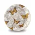 Butterfly Jeweled Decorative Plate 12 in