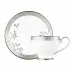 Platinum Leaves Tea Cup & Saucer (Special Order)