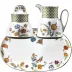 Gione Sugar Bowl & Creamer & Tray Set