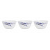 Marble Azure Nut - Olive Bowl/All Purpose, Set of 3 (4.5; h: 2.5 in)