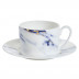 Marble Azure Tea Cup & Saucer 6 in
