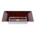 Alligator Ruby Vide Poche/Jewelry Tray 7.5 x 6 x 1.5 in (Special Order)