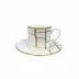 Alligator Gold Espresso Cup & Saucer (Special Order)