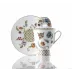 Gione Tea Cup with Cover & Saucer (Special Order)