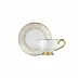 Princess Gold Espresso Cup & Saucer