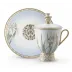 Iris Tea Cup with Cover & Saucer (Special Order)