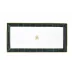 Alligator Emerald Sandwich/Cake Tray 13 x 6.25 in