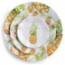 Aloha Melamine 16 each: Dinner Plates, Salad Plates, Cereal Bowls