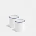 Double Line Cobalt Mug Medium 270ml 9fl oz Set of 2