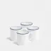 Double Line Cobalt Mug Medium 270ml 9fl oz Set of 4