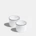 Double Line Cobalt Mug Short 240ml 8fl oz Set of 2