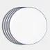 Line Cobalt Coupe Dinner Plate (28cm) Set of 4