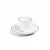 Line Anthracite Bone China Deco Espresso Cup 3.4 oz (Special Order)