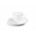 Line Platinum Bone China Deco Espresso Cup 3.4 oz (Special Order)