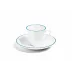 Line Turquoise Bone China Deco Espresso Cup 3.4 oz (Special Order)