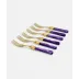 Vittoria Oro Violet Table Fork (Special Order)