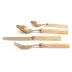 Bamboo Oro 24 Pc Set (6x Table Knives, Table Forks, Table Spoons, Coffee Spoons) with Gift Box (Special Order)