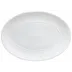 Italian Renaissance White Oval Platter White