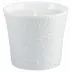 Italian Renaissance White Candle Pot 3.34645 White