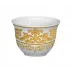 Chelsea Gold White Zarf or sake cup Rd 2.32283"