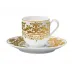 Chelsea Gold White Coffee cup Rd 2.4"
